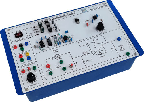 OP-AMP AS SAMPLE AND HOLD CIRCUIT TRAINER