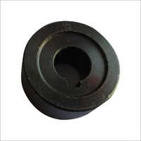 Box Strapping Machine Feed Roller - Mild Steel, Round Shape, 1 Inch Inner Diameter, Black Finish | Durable Feed Roller For Enhanced Strapping Efficiency