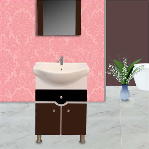 R014 Floor Mounted Pvc Cabinet Vanity