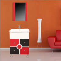 S028 Floor Mounted PVC Cabinet Vanity