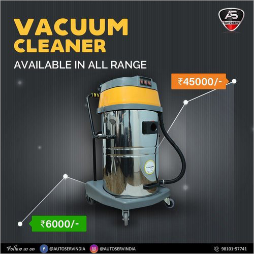 Floor Vacuum Cleaner By SAMVIT GARAGE EQUIPMENTS
