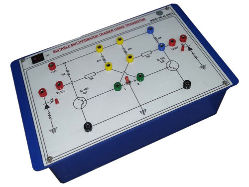 BISTABLE MULTIVIBRATOR TRAINER (USING TRANSISTOR)