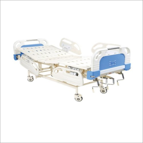 Hospital Icu Bed With Abs Panel And Railing Dimension(L*W*H): 2090L X 910W X 460-700H Mm. Millimeter (Mm)