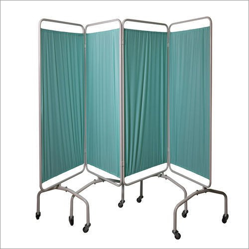 Stainless Steel 4 Fold Bed Side Screen