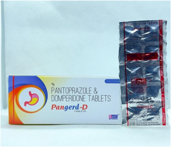 Pantoprazole 40mg+Domperidone 10 mg tablet