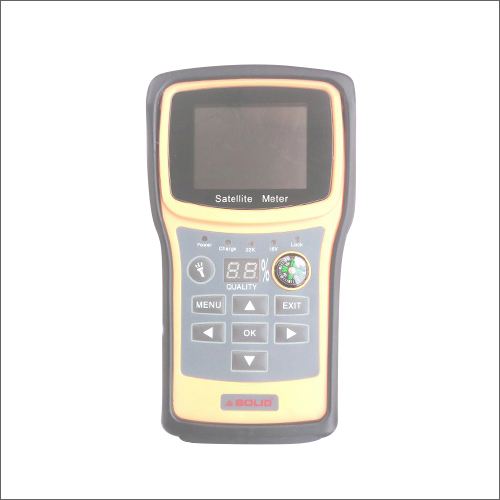 Solid Sf-720 Rechargeable Digital Satellite DB Meter With Torch