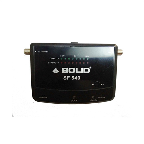 Solid Sf-540 Satellite Db Meter With Bluetooth Interface By SHIVAM SERVICES