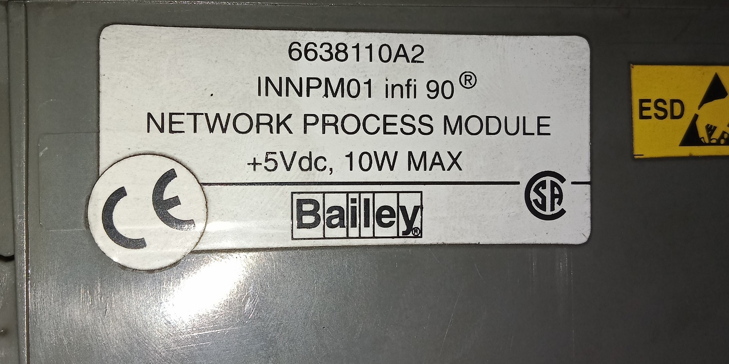 BAILEY NETWORK PROCESS MODULE INNPM01