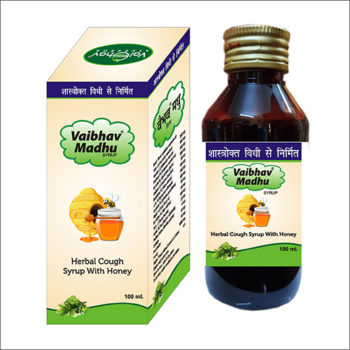 100ml Herbal Cough Syrup With Honey