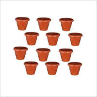 Round Shape Plastic Pot