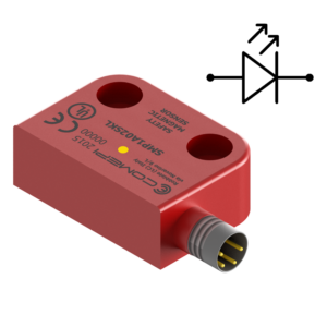 SMP1AK - M8 connector Safety magnetic sensors  Connection with M8 connector