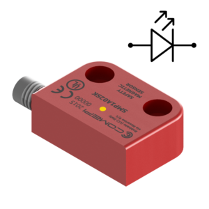 SMP1AK - M8 connector Safety magnetic sensors  Connection with M8 connector