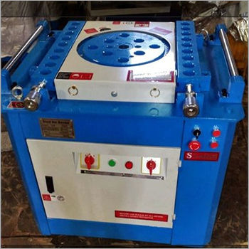 6 32Mm Tmt Bar Bending Machine - Color: Yellow