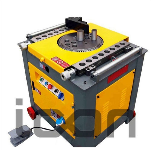 Tmt Rebar Bending Machine - Color: Yellow