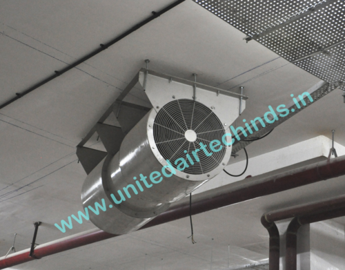 Jet Axial Fan - Color: As Per Customer