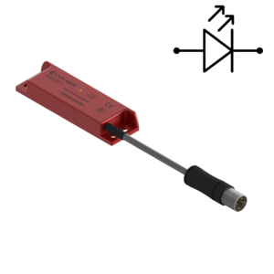 SMP2A001M - M12 connector + cable Safety magnetic sensors  Connection with M12 connector and cable (10cm)