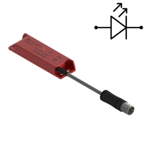 SMP2A001M - M12 connector + cable Safety magnetic sensors  Connection with M12 connector and cable (10cm)