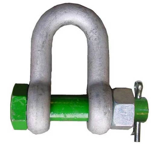D Shackle With Safety Pin