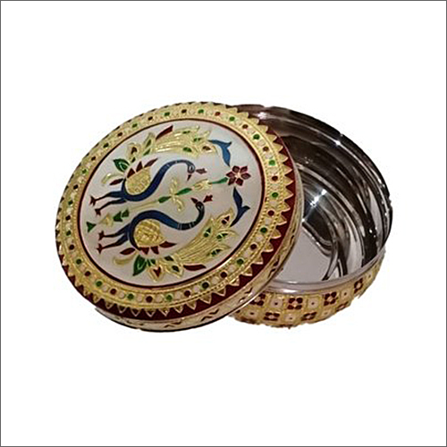SS Meenakari Peacock Box