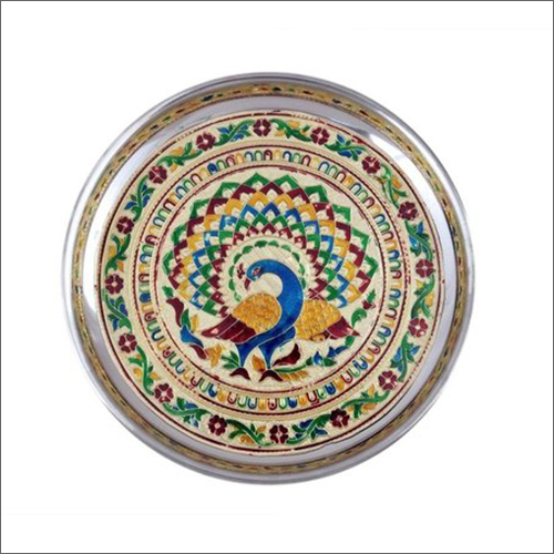 Brass Round Pooja Thali