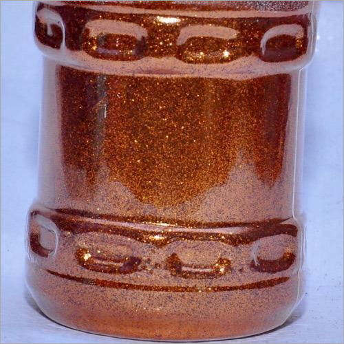 Orange Copper Glitter Powder