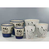Ceramic Flower Pot Set