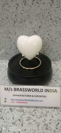 BRASS HEART CREMATION URN FUNERAL SUPPLIES