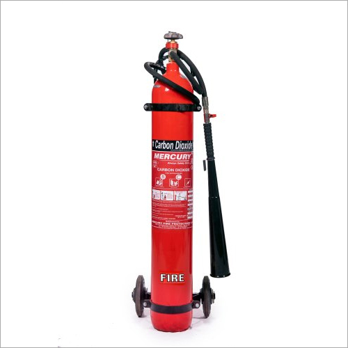 Co2 Trolley Fire Extinguisher By MERCURY FIRE PROTECTION LLP
