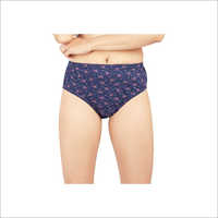 Blue Low Waist Hipster Panty