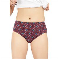 Ladies Prinred Hipster Panty