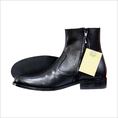 Plain Black Leather Shoes By EASTERN INTERNATIONAL