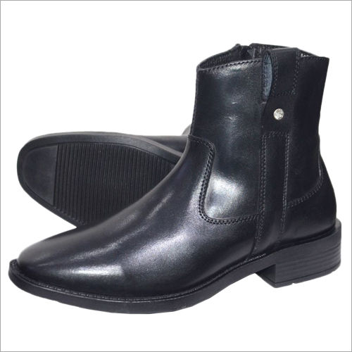 Mens Cowboy Softy Leather Shoes 