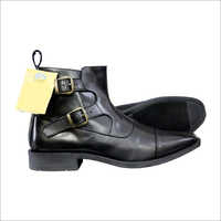 Black Color Leather Shoes