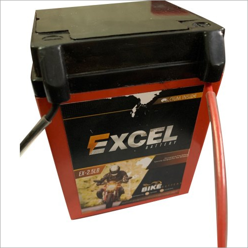 Excel EX 2.5LB Bike Motorcycle Battery By M/S EXCEL BATTERIES