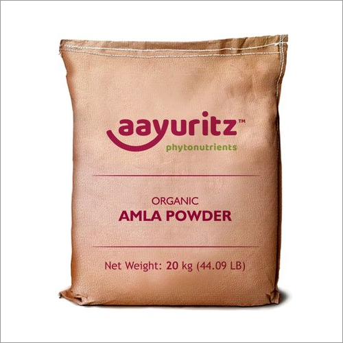 Organic Amla Powder By AAYURITZ PHYTONUTRIENTS PVT LTD