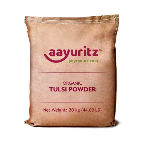 Organic Tulsi Leaf Powder By AAYURITZ PHYTONUTRIENTS PVT LTD