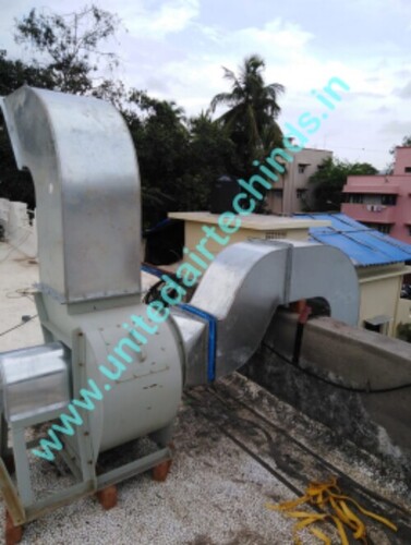 Kitchen Exhaust Blower With Ducting - Capacity: Customer To Specify M3/Hr