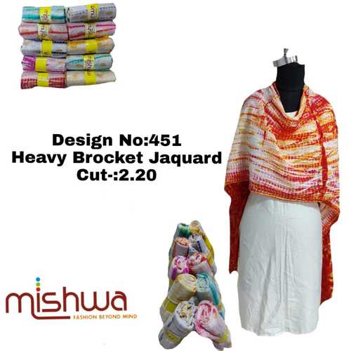 Heavy Brocket Jaquard Dupatta