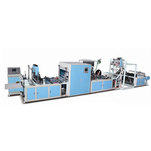 Automatic Non-Woven Fabric Bag Making Machine With Online Loop Handle