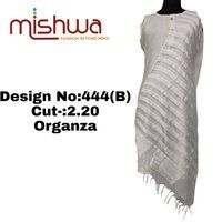 Organza White Dupatta