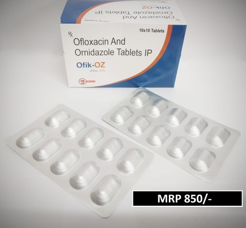 OFLOXACIN  ORNIDAZOLE TABLETS IP