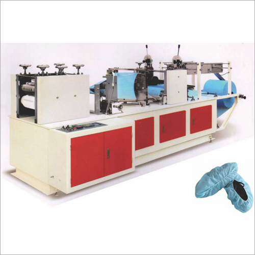 Non Woven Shoe Cover Making Machine with PLC System