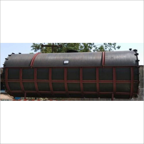 Black Spiral Hdpe Chemical Storage Tank