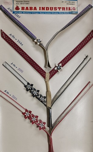 Ladies Footwear Upper Straps V shape