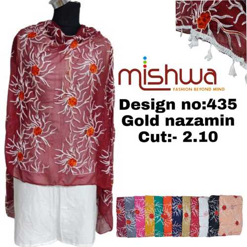 Fancy Gold Nazamin Dupatta