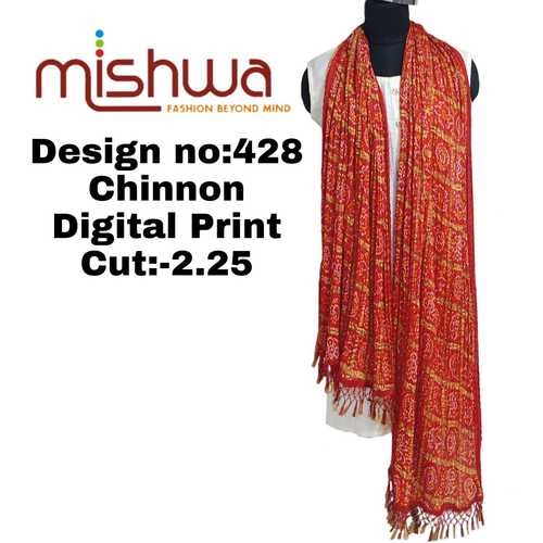 Chinnon Digital Print Dupatta