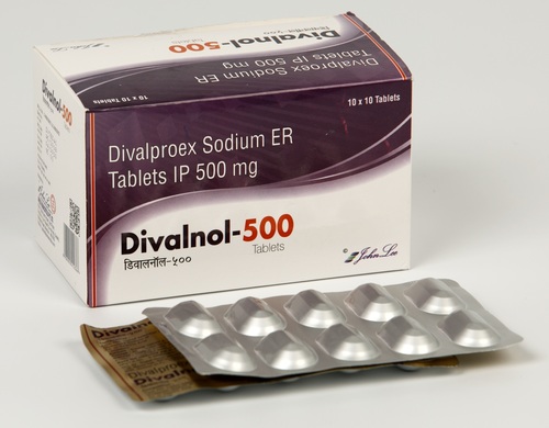 Divalproex sodium IP 500mg