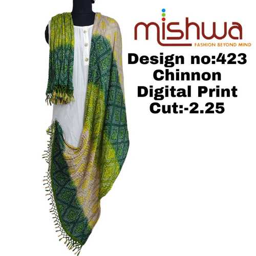 Chinnon Digital Print Dupatta