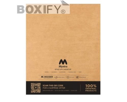 Paper Shipping Bag for Plain, Flipkart & Myantra