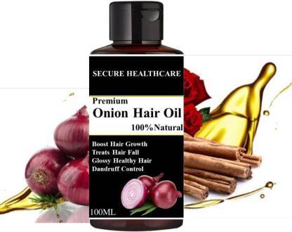 Onion Hair Oil Gain Hair Growth Oil Color Code: Black